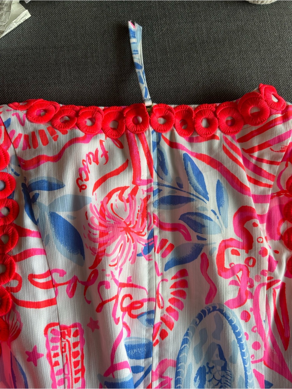 New with tags Lilly Pulitzer Sadie Maxi Romper. Sz4 - Picture 5 of 7